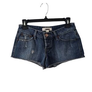 2.1 Denim Micro Jean Shorts Size 24 Low Rise